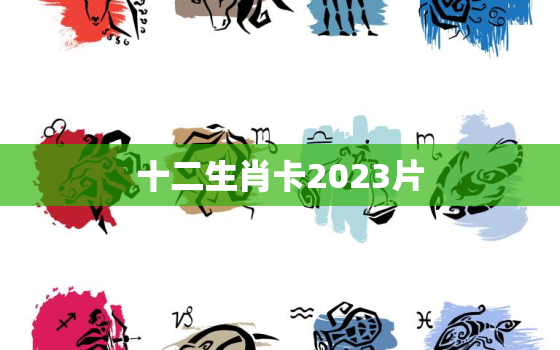 十二生肖卡2023片
，十二生肖卡2020