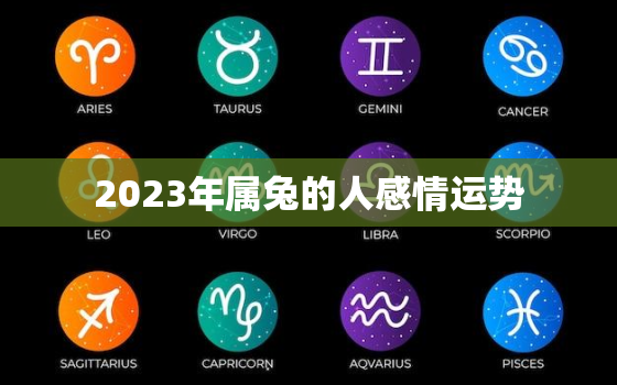 2023年属兔的人感情运势，2023年属兔人全年运势