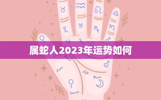 属蛇人2023年运势如何，1977年属蛇人2023年运势如何