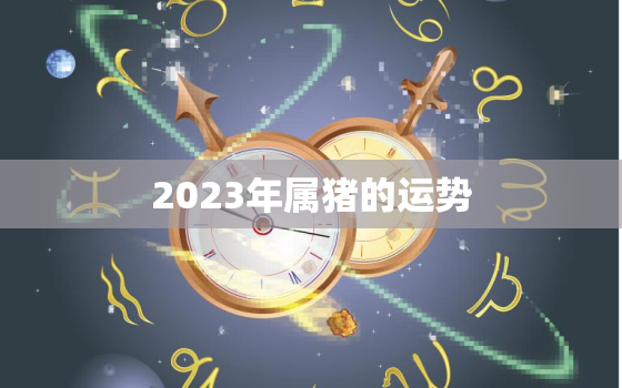 2023年属猪的运势，麦玲玲2023年兔年运程