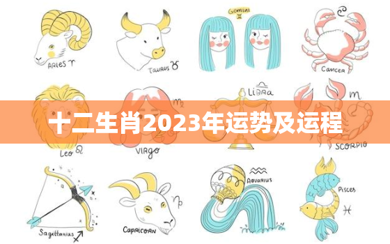 十二生肖2023年运势及运程，2023十二生肖的全年运势详解