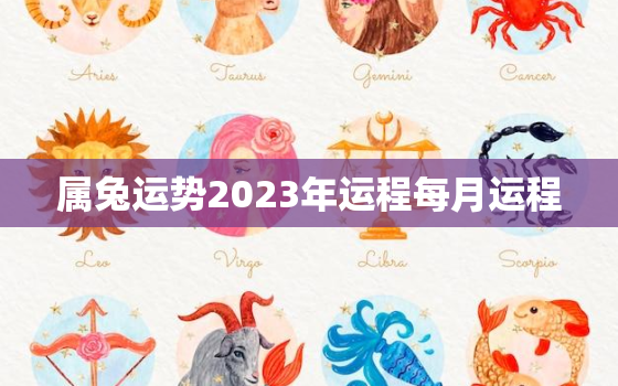 属兔运势2023年运程每月运程，属兔运势2023年运势详解