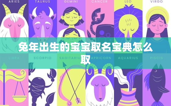 兔年出生的宝宝取名宝典怎么取，兔年出生取名最佳的字