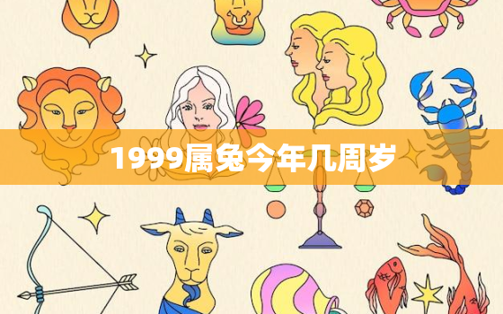 1999属兔今年几周岁，1999属兔子的今年几岁