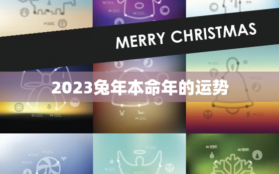 2023兔年本命年的运势，2023年本命年