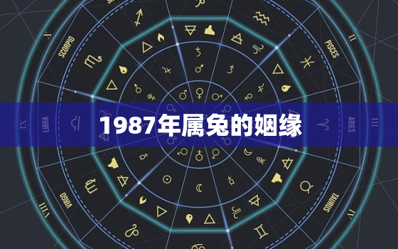 1987年属兔的姻缘，1987年属兔姻缘怎么样