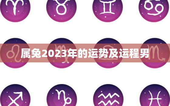 属兔2023年的运势及运程男，属兔人2023年运势咋样