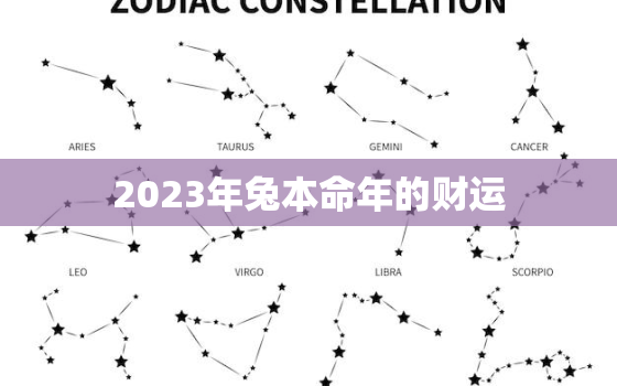 2023年兔本命年的财运，2023年属兔本命年有灾吗