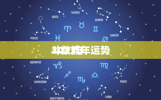 2023年
斗数流年运势，2023
星