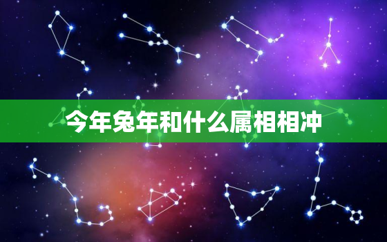 今年兔年和什么属相相冲，今年对属兔的好不好