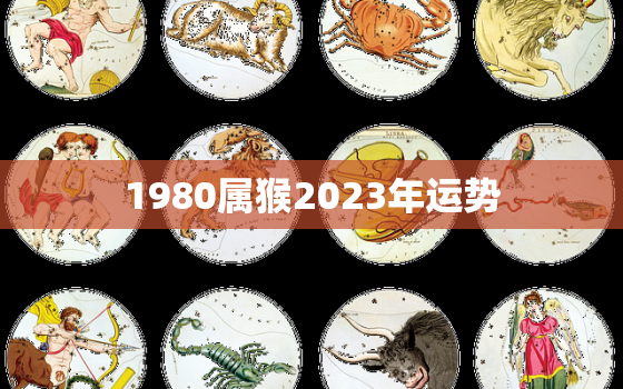 1980属猴2023年运势，1980属猴2023年运势及运程男