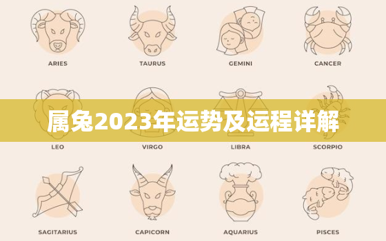 属兔2023年运势及运程详解，属兔2023年运势及运程详解每月