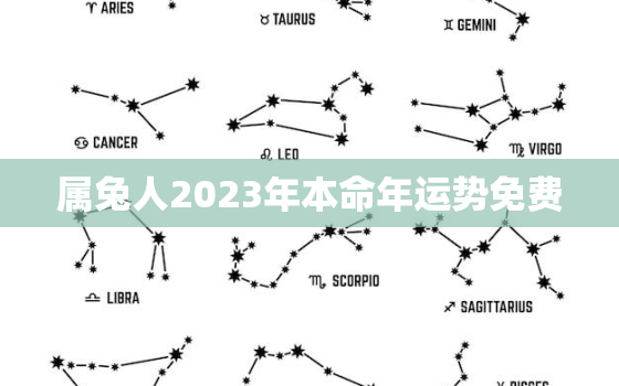 属兔人2023年本命年运势免费，2023属兔本命年佩戴什么最好