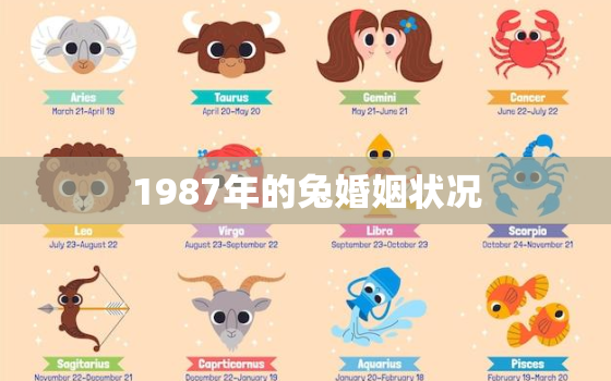 1987年的兔婚姻状况，1987年的兔子2021年婚姻状况如何