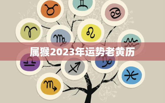 属猴2023年运势老黄历，属猴人2023年运势运程