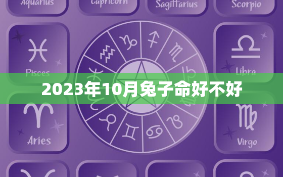 2023年10月兔子命好不好，2023年属兔月份命运