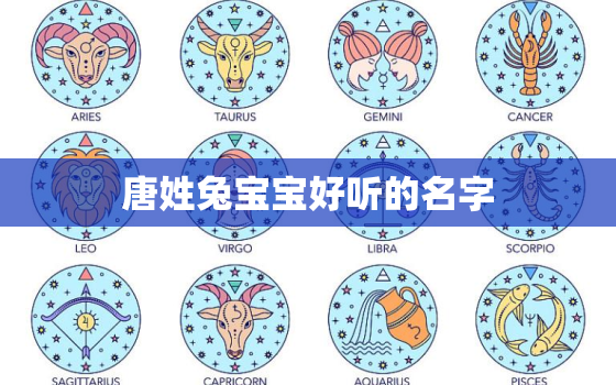 唐姓兔宝宝好听的名字，2021唐姓宝宝高分大全