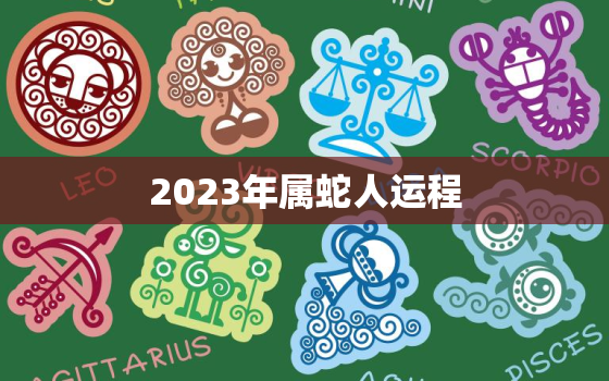 2023年属蛇人运程，2023年属蛇人运程宋韶光