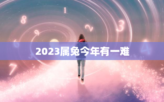 2023属兔今年有一难，属兔在2023年