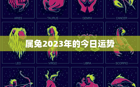 属兔2023年的今日运势，属兔2023年的今日运势怎么样