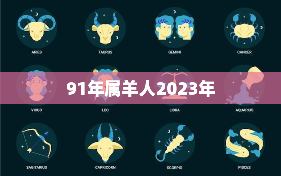 91年属羊人2023年，一
六七年的羊是什么命啊