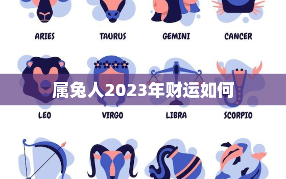 属兔人2023年财运如何，属兔人2023年全年运程