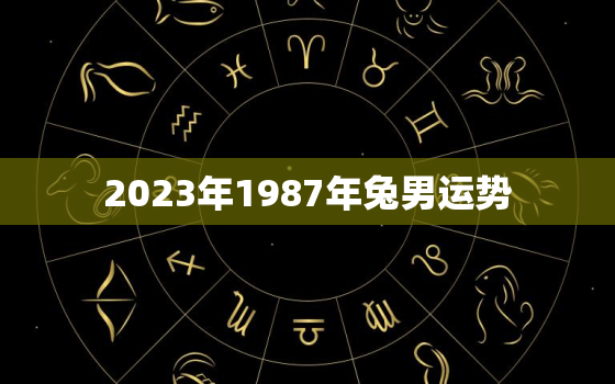 2023年1987年兔男运势，2023年1987年属兔人的全年每月运势