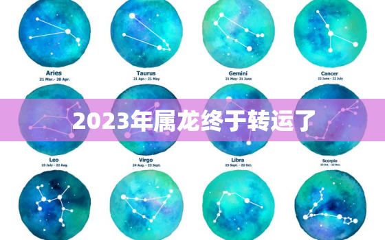 2023年属龙终于转运了，2024年属蛇的运势