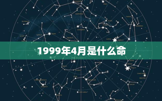 1999年4月是什么命，1999年4月是什么命可以做什么工作