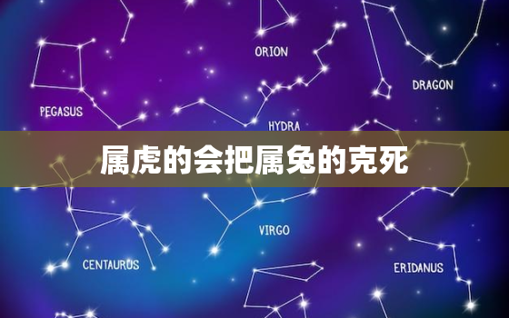 属虎的会把属兔的克死，87年属兔36岁必有一死