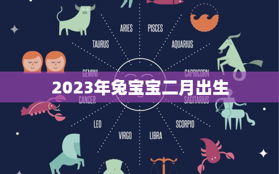 2023年兔宝宝二月出生，2023年兔宝宝二月出生,几月备孕