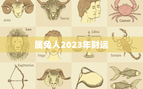 属兔人2023年财运，87年属兔财运