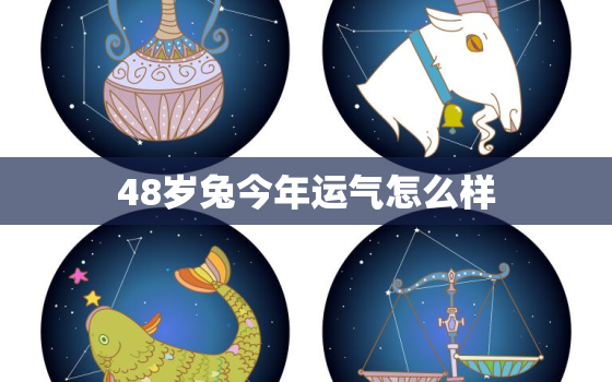 48岁兔今年运气怎么样，属兔46岁今年怎么样