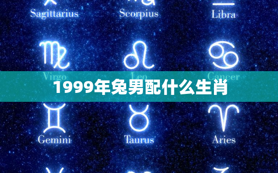 1999年兔男配什么生肖，1999男生肖兔配什么比较好