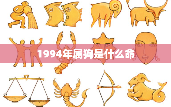 1994年属狗是什么命，1994年属狗是什么命五行属什么