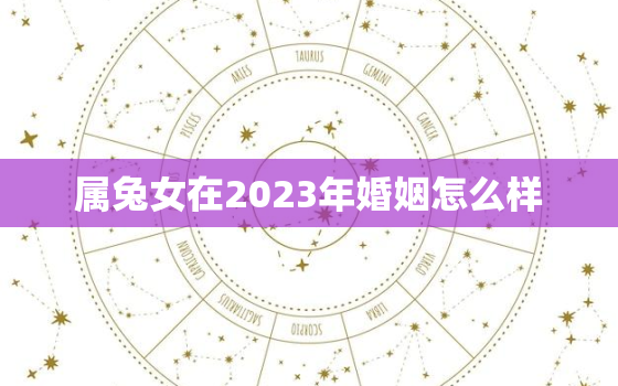 属兔女在2023年婚姻怎么样，2023年属兔女孩命运好不好