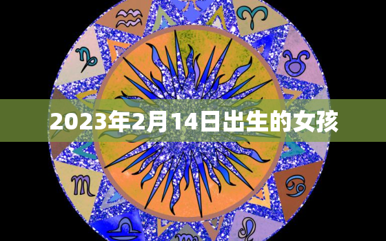 2023年2月14日出生的女孩，2023年2月出生的宝宝属什么