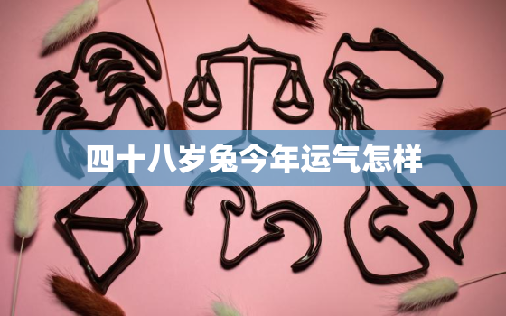 四十八岁兔今年运气怎样，48岁属兔是哪一年的