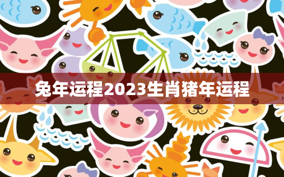 兔年运程2023生肖猪年运程，兔年属猪的运势怎么样