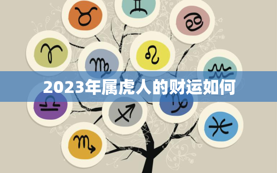 2023年属虎人的财运如何，2023年属虎的运势和财运每月运势