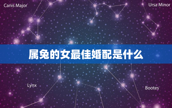 属兔的女最佳婚配是什么，属兔女最佳婚配有哪些