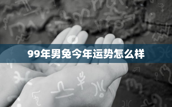 99年男兔今年运势怎么样，99年男兔今年运势怎么样呀