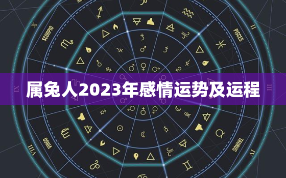 属兔人2023年感情运势及运程，属兔人2023年感情运势及运程如何