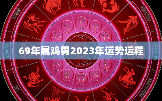 69年属鸡男2023年运势运程，69年属鸡2023年运势及运程