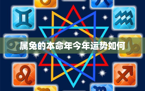 属兔的本命年今年运势如何，属兔本命年会怎么样