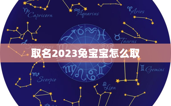 
取名2023兔宝宝怎么取，2023年属兔的男孩