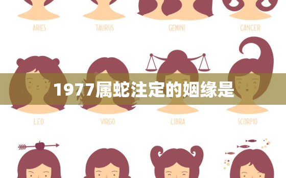 1977属蛇注定的姻缘是，77年属蛇男人出轨的下场