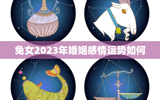 兔女2023年婚姻感情运势如何，属兔女2023年运势及运程每月运程