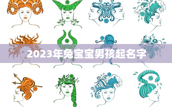 2023年兔宝宝男孩起名字，2023年兔宝宝男孩起名字怎么取