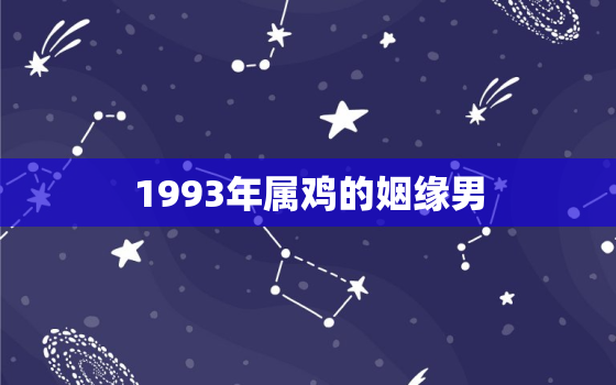 1993年属鸡的姻缘男，1993年属鸡男的姻缘2020